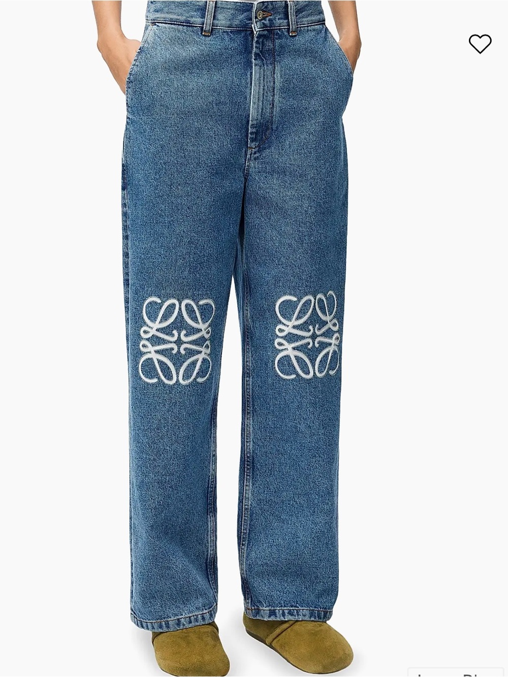 Loewe Anagram Jeans